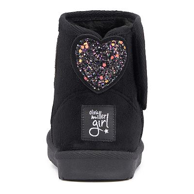 Olivia Miller Toddler Girl Toddler Sparkle Heart Boots