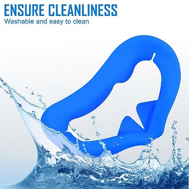 Silicone Face Cover Pad Cushion For Oculus Quest 2 Vr Headset Accessories Blue