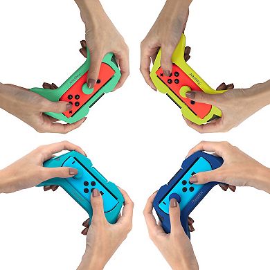 4 Pack Controller Grips Compatible With Switch Joy-con Console Accessory Holder