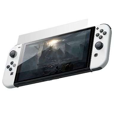 3x Screen Protector For Nintendo Switch Oled Model 2021, Clear Pet Shield Cover