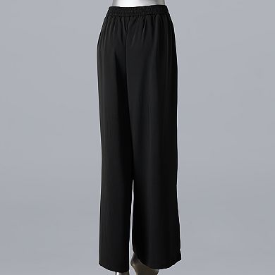 Women's Simply Vera Vera Wang Wide Leg Pants