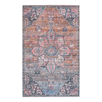 Unique Loom Bliss Nostalgia Boho Patterned Throw or Area Rug