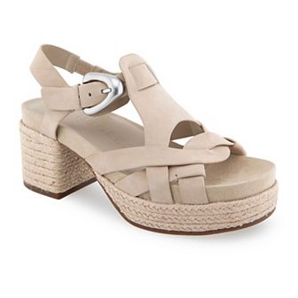 Aerosoles Chatham Women's Suede Platform Heeled Sandals