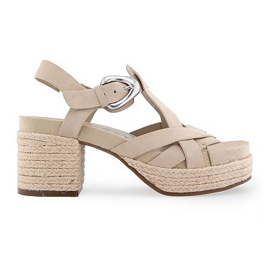 Aerosoles Chatham Women's Suede Platform Heeled Sandals