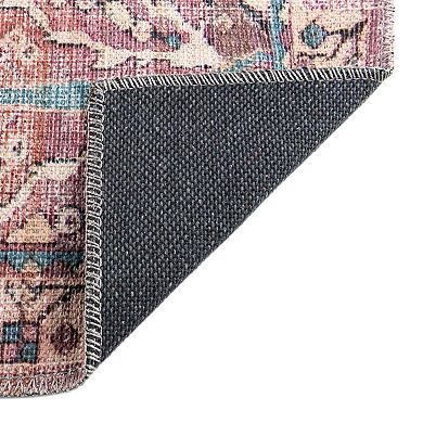 Unique Loom Katie Nostalgia Boho Patterned Throw or Area Rug