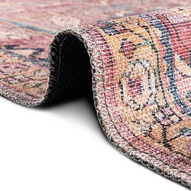 Unique Loom Katie Nostalgia Boho Patterned Throw or Area Rug