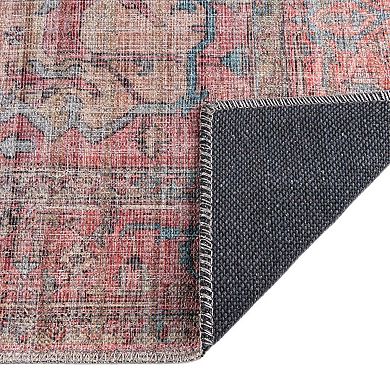 Unique Loom Ella Nostalgia Boho Medallion Area Rug