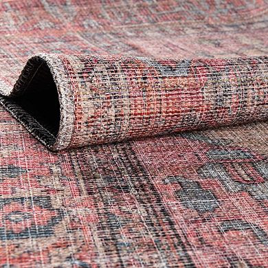 Unique Loom Ella Nostalgia Boho Medallion Area Rug