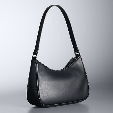 Simply Vera Vera Wang Yara Cluster Rosette Detailed Shoulder Bag