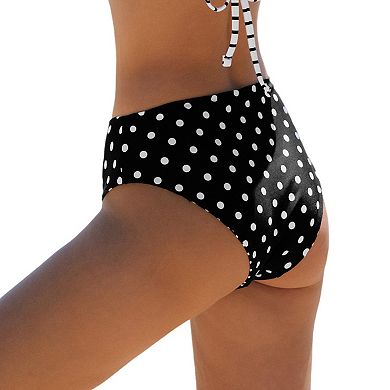 Cupshe Reversible Voyage Star Party Cross Back Bikini Bottoms