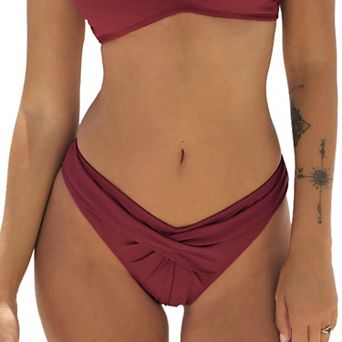 Women's Cupshe Mildness Extra Cheeky Bikini Bottoms