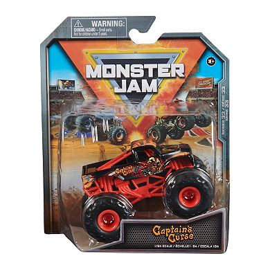 Monster Jam Captain's Curse 1:64 Die-Cast Monster Truck