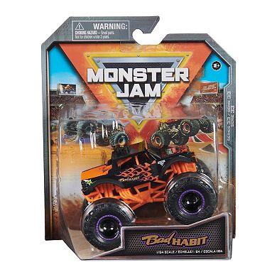 Monster Jam Bad Habit 1:64 Die-Cast Monster Truck