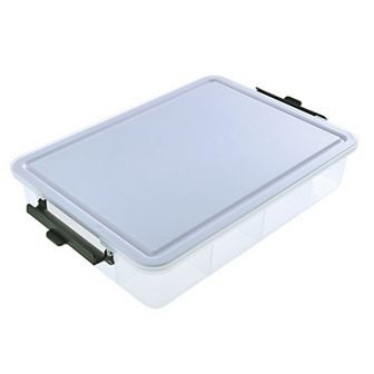 Farberware® 11-Compartment Snackle Box with Locking Plastic Cutting Board Lid