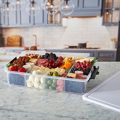 Farberware® 11-Compartment Snackle Box with Locking Plastic