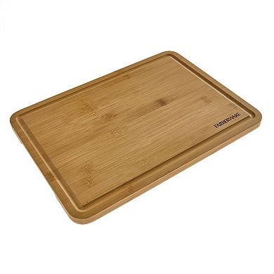 Farberware® 11-Compartment Snackle Box with Locking Bamboo Cutting Board Lid
