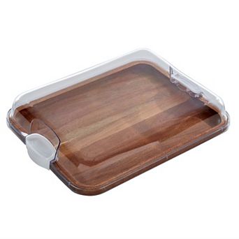 Farberware® Build-a-Board Acacia Charcuterie Board with Lid