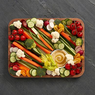Farberware® Build-a-Board Acacia Charcuterie Board with Lid