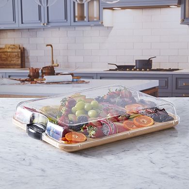 Farberware® Build-a-Board Charcuterie Board with Lid