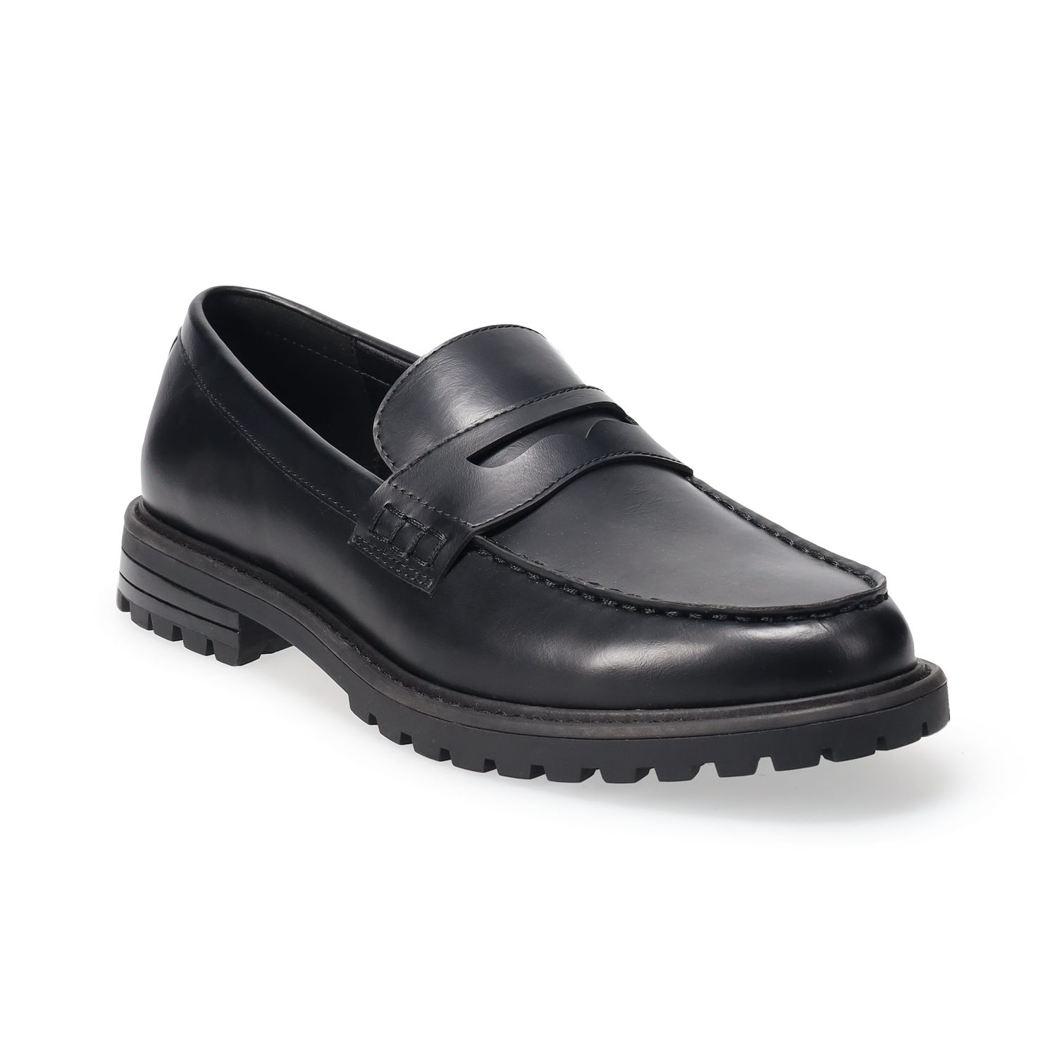 Sonoma Black Men’s Slip-On Leather Loafers Amazon.com | Vince Men main image 4