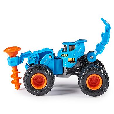 Monster Jam Helix Dirt Squad 1:64 Die-Cast Dump Truck Monster Truck