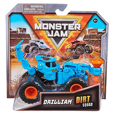 Monster Jam Helix Dirt Squad 1:64 Die-Cast Dump Truck Monster Truck