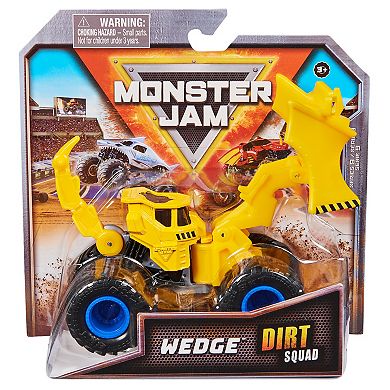 Monster Jam Wedge Dirt Squad 1:64 Die-Cast Dump Truck Monster Truck