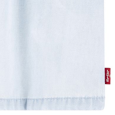 Toddler Girl Levi's® Square Neck Puff Sleeve Dress