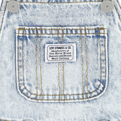 Toddler Girls Levi's® Loose Denim Shortalls