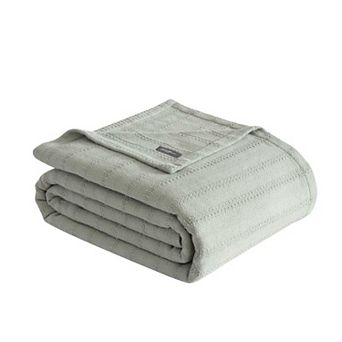 Eddie Bauer Variegated Weave Throw Blanket