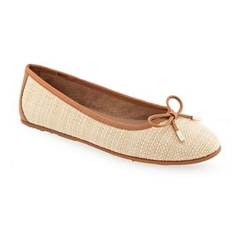 Aerosoles Pia Women's Raffia Ballet Flats