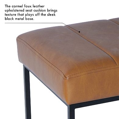 HomePop Theodore Industrial Bench