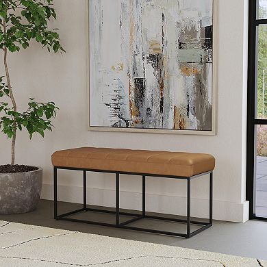 HomePop Theodore Industrial Bench