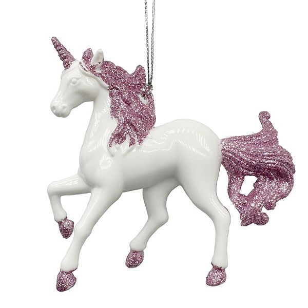 St. Nicholas Square® Unicorn Christmas Ornament - Pink