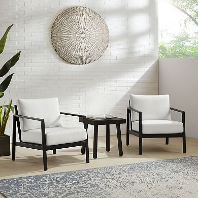 Linon Holland 3-Piece Outdoor Table and Chairs Set