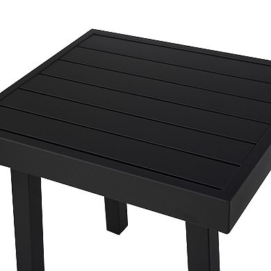 Linon Holland 3-Piece Outdoor Table and Chairs Set