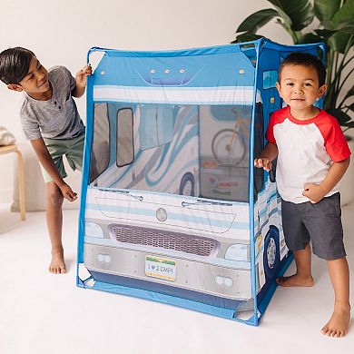 Melissa & Doug Let’s Explore Camper Tent Play Set