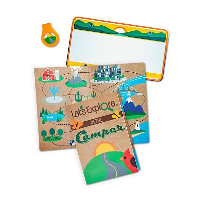 Melissa & Doug Let’s Explore Camper Tent Play Set