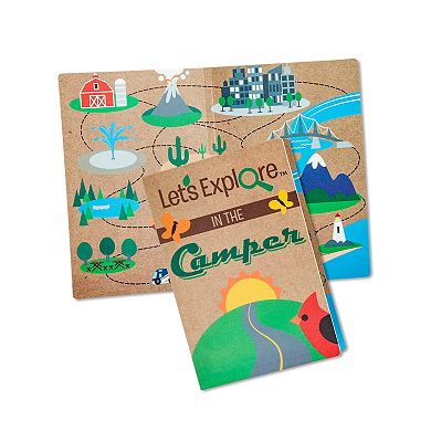 Melissa & Doug Let’s Explore Camper Tent Play Set