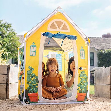 Melissa & Doug Cozy Cottage Fabric Play Tent and Storage Tote