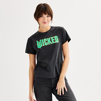 Juniors' Wicked Title Graphic Tee