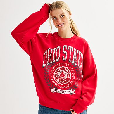 Juniors' Ohio State Graphic Sweatshirt