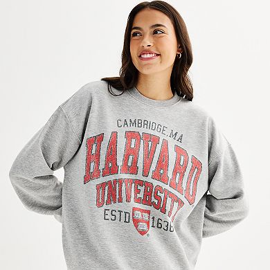 Juniors' Harvard University Graphic Sweatshirt