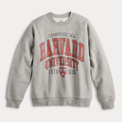 Juniors' Harvard University Graphic Sweatshirt