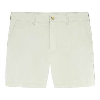 Men's IZOD Saltwater 7-Inch Flat Front Chino Shorts