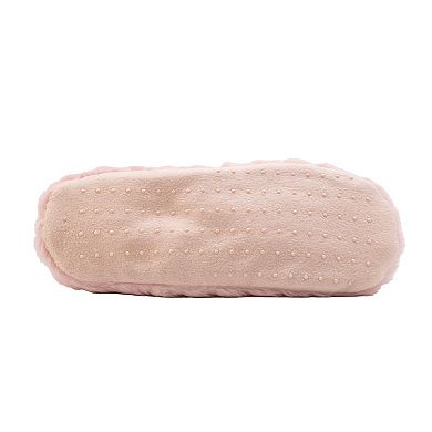 Women's Cozy Soft Faux Fur Ballerina Slipper Socks