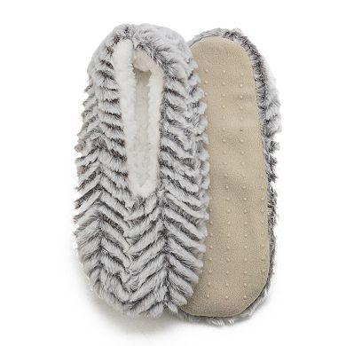 Women's Cozy Soft Faux Fur Ballerina Slipper Socks