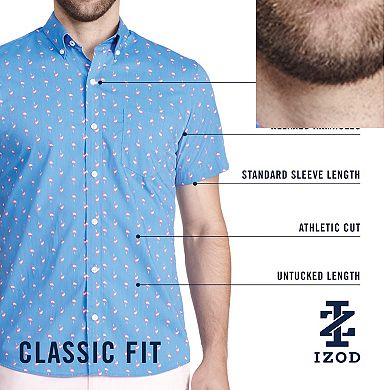 Men's IZOD Sunshield Performance Button Front Shirt