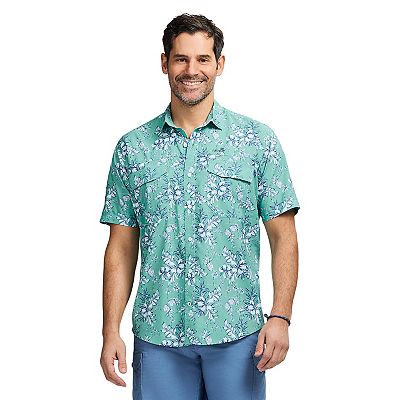 Men's IZOD Sunshield Performance Button Front Shirt
