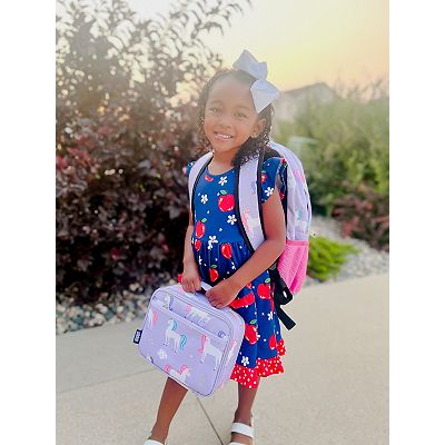 16in backpack on kids Personalized 16 Inch School Durable and Comfortable Made from super durable 600 Wildkin Kids 16 Inch Elementary